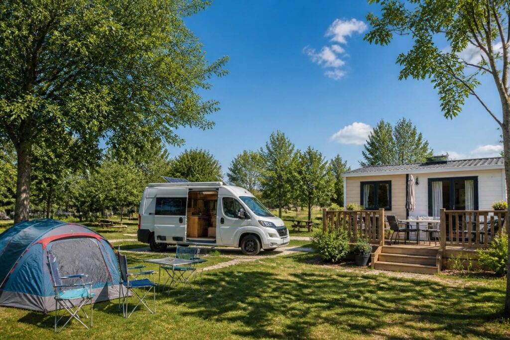 Camping en France : choisir entre tente, van et mobil-home