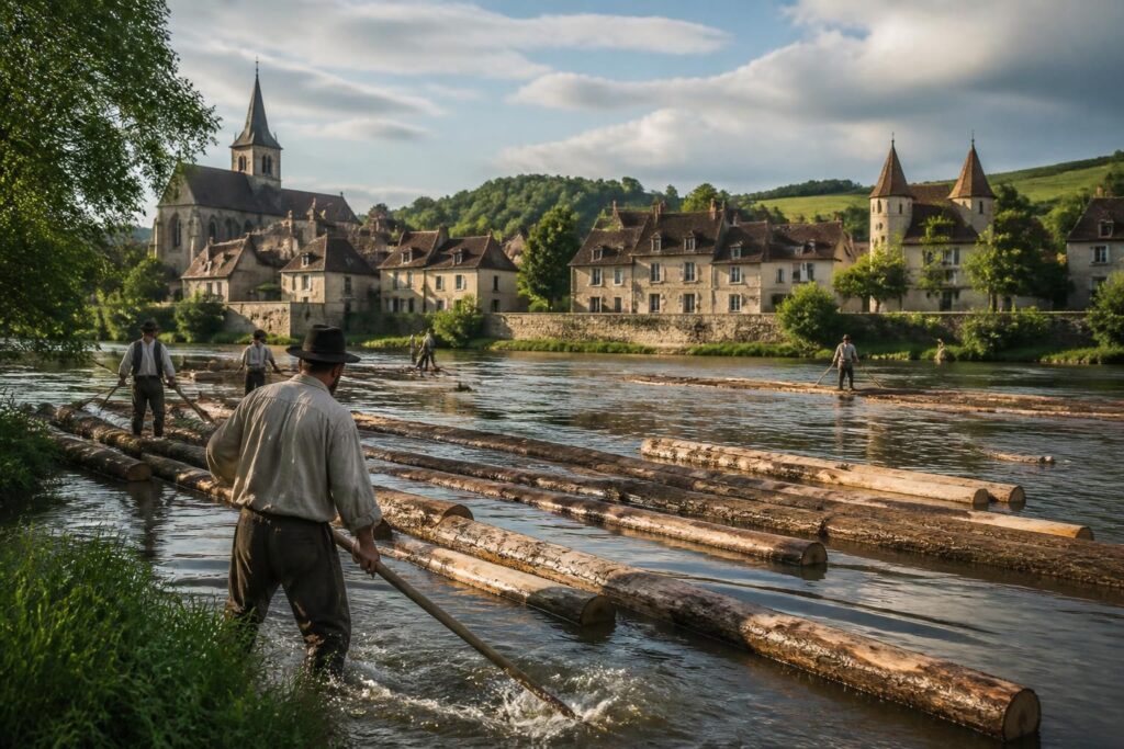 découvrez l'histoire fascinante du flottage du bois à clamecy et explorez ses sites emblématiques lors d'une visite riche en patrimoine et traditions.