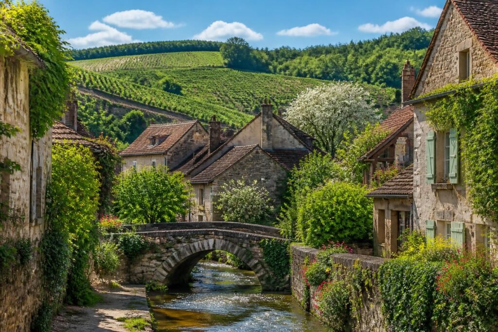 Les plus beaux villages de Bourgogne-Franche-Comté