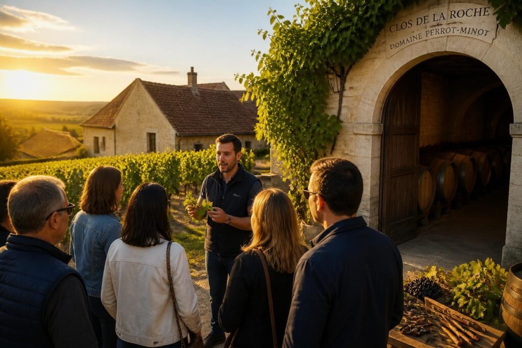 découvrez l'œnotourisme en bourgogne en visitant les domaines viticoles et les caves. explorez les richesses des vignobles, dégustez des crus d'exception et vivez une expérience unique au cœur de cette région prestigieuse.