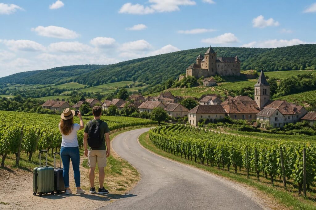 découvrez un itinéraire d'une semaine pour un road trip inoubliable en bourgogne, entre vignobles, villages pittoresques et richesses culturelles.