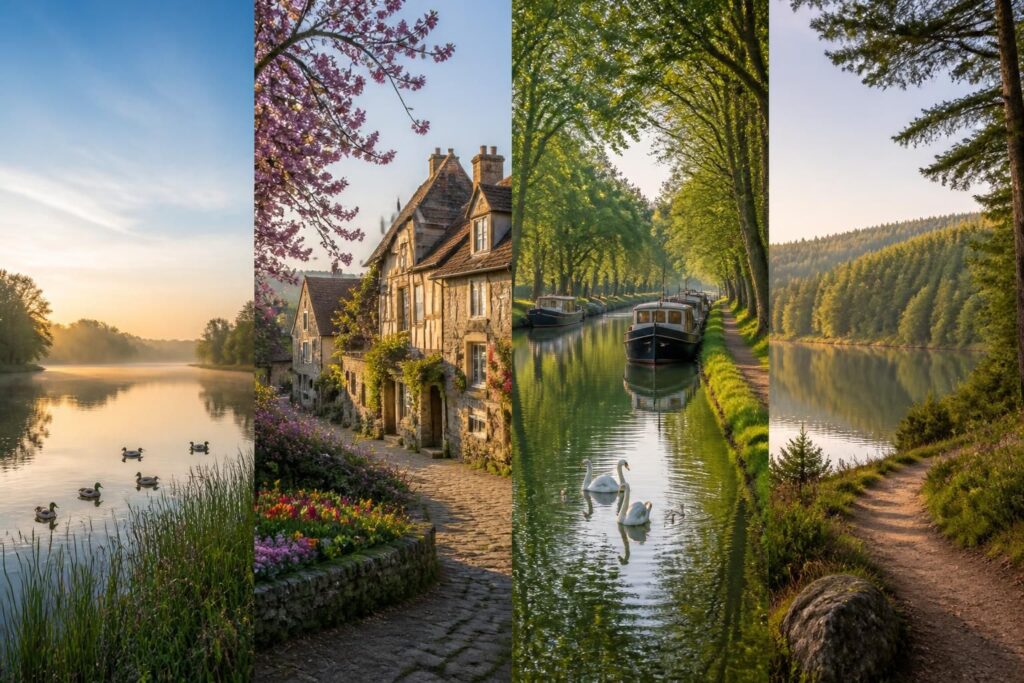 Visiter la Nièvre : le guide ultime — 4 destinations (Loire, Puisaye, canal du Nivernais, Morvan)