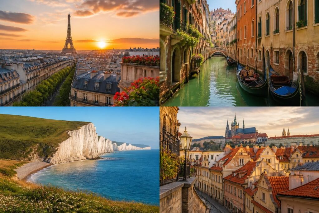 Les plus belles destinations d’Europe pour un week-end