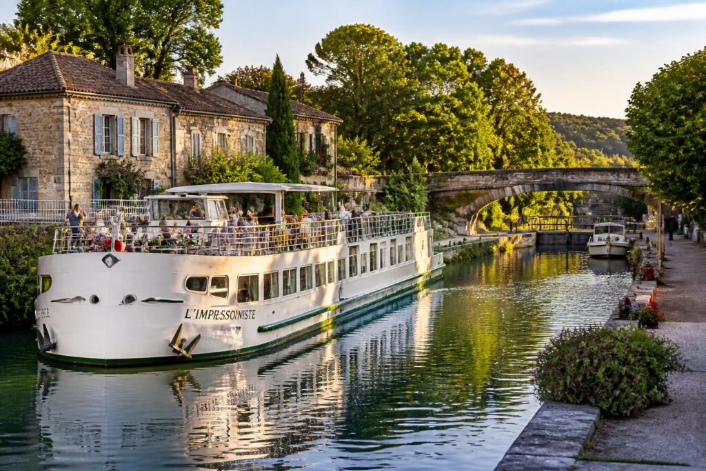 Tourisme fluvial en France : croisières et location de bateau