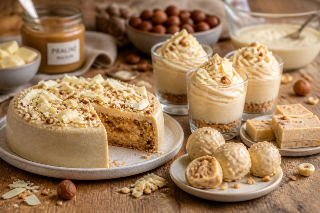Chocolat blanc praliné : recettes gourmandes à tester chez vous