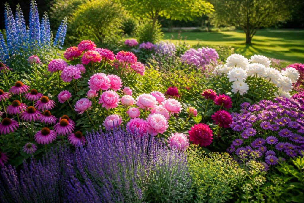 Plantes vivace pour massif : choisir les meilleures pour un jardin coloré