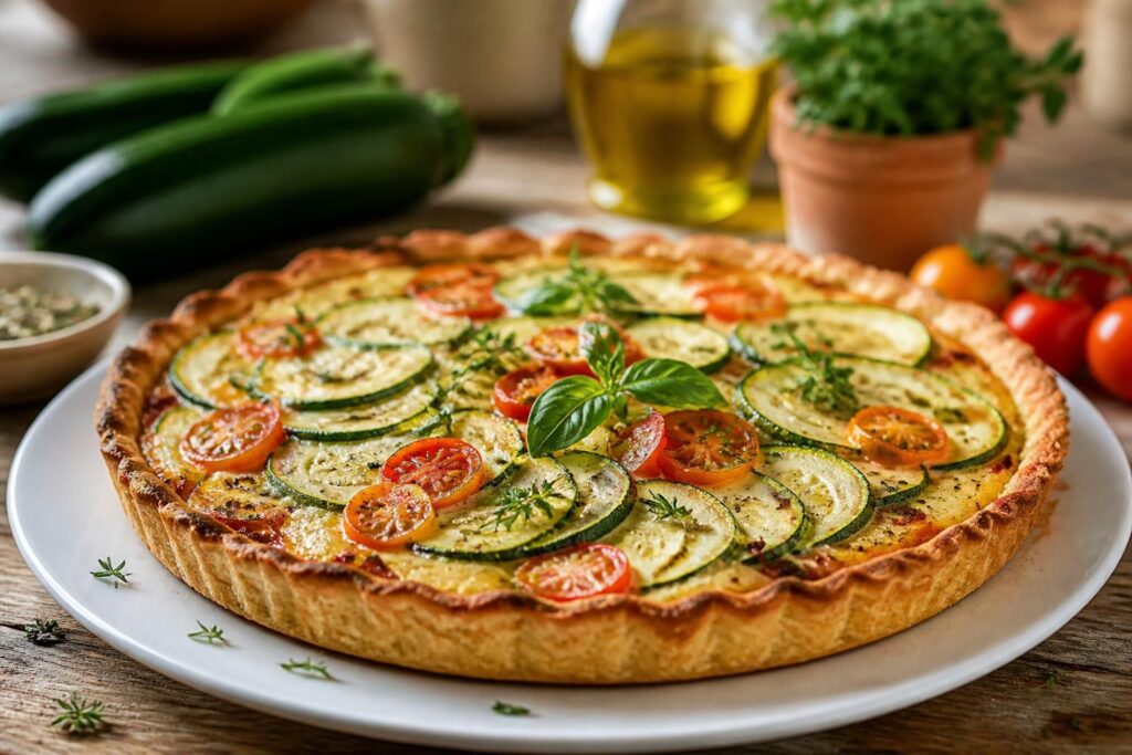 découvrez nos recettes savoureuses de tarte à la courgette, parfaites pour savourer pleinement ce légume d’été frais et délicieux.