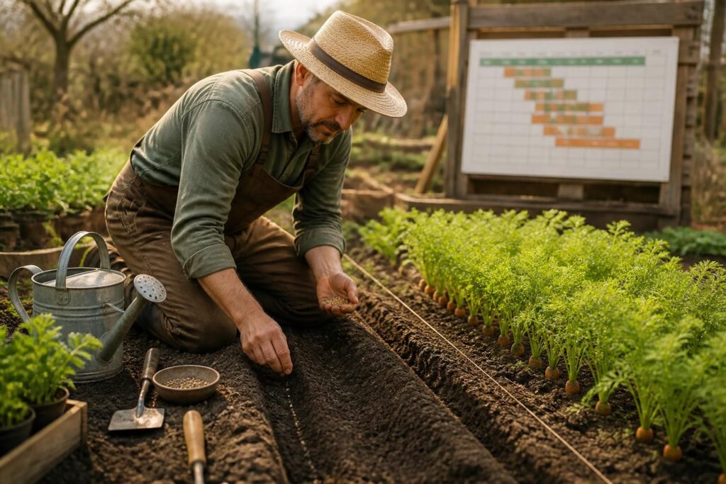 peut on semer des carottes aujourd hui : calendrier et recommandations