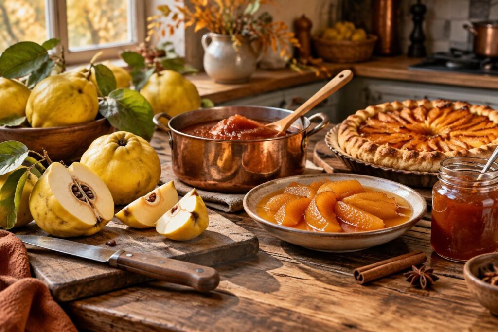 La cuisine des coings, que faire de ce fruit d&rsquo;automne
