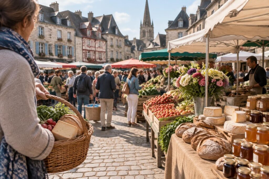 Le marché d’Auray, quand y aller et quoi y rapporter