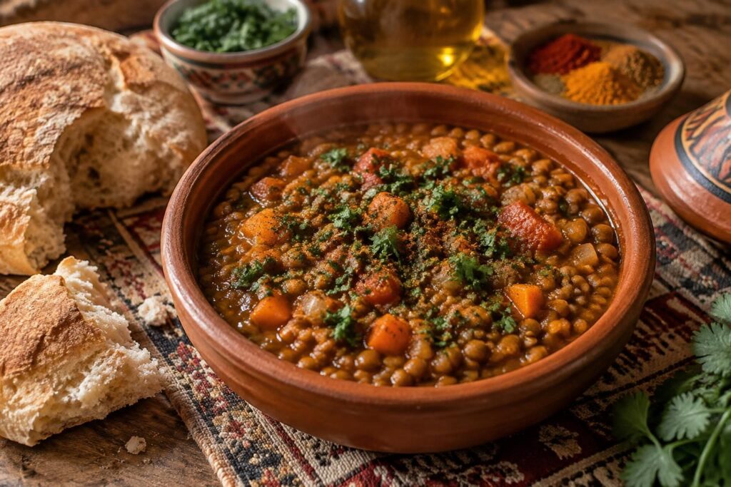 Lentille recette marocaine : saveurs et préparation traditionnelle