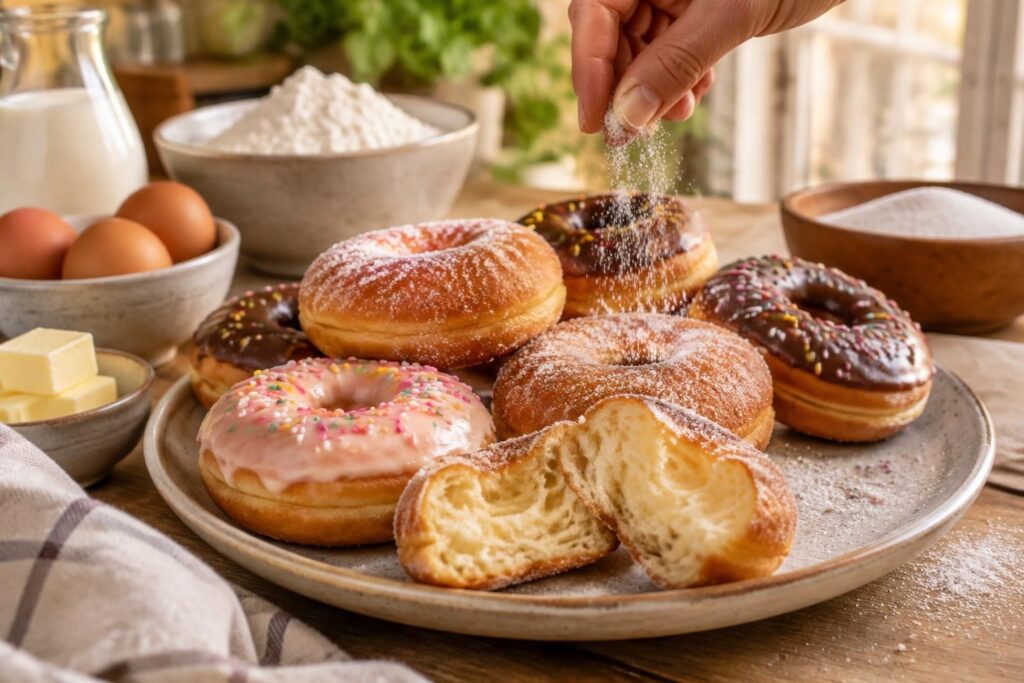 Recette donuts moelleux à préparer chez soi